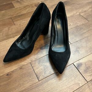 Le chateau black block heels